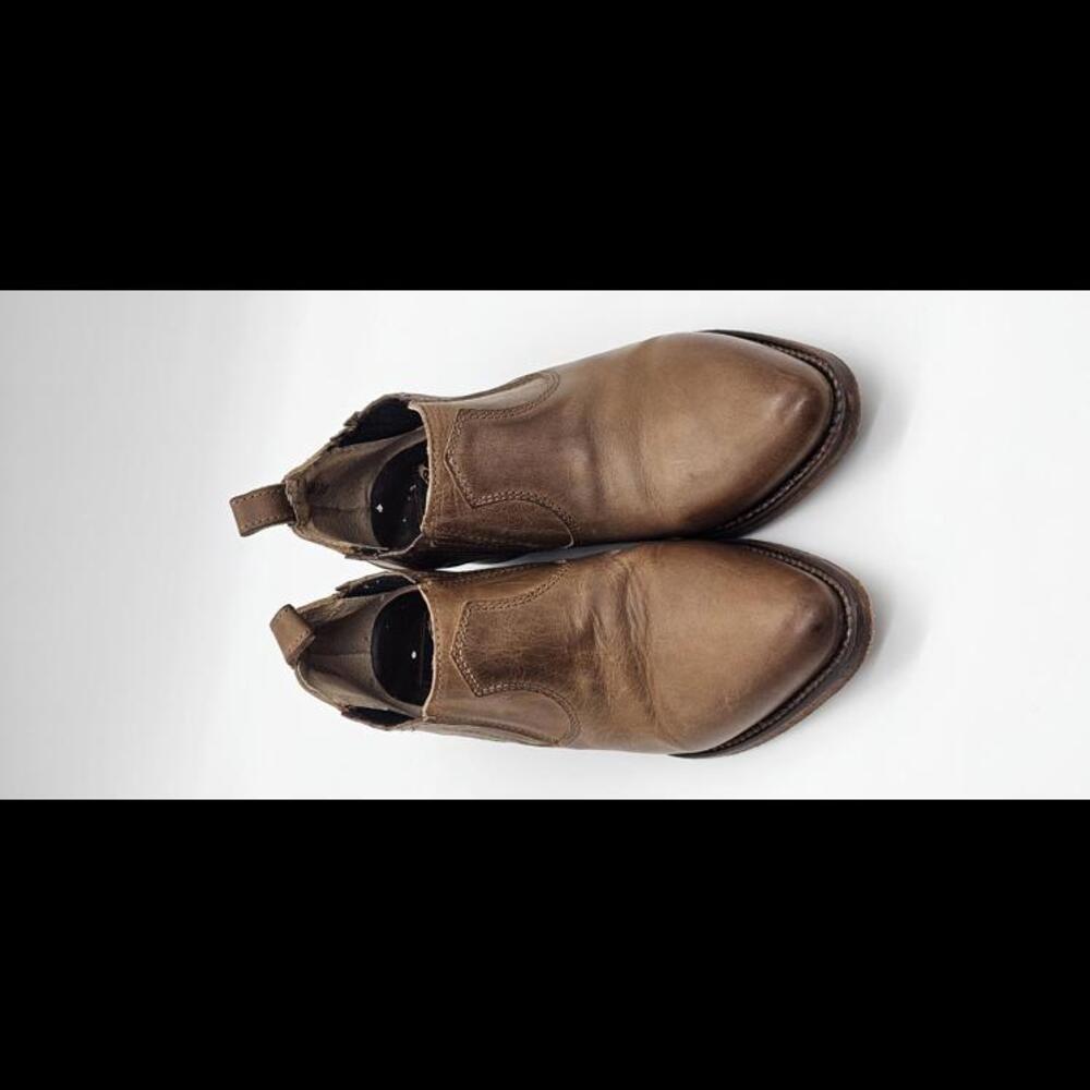 Freebird Booties "Opal" Handmade Leather size 7 Tan